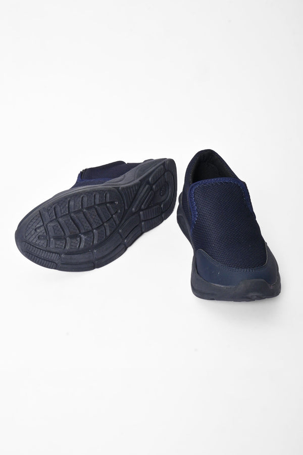 Elo Men's Slip On Randers Jogger Shoes Navy