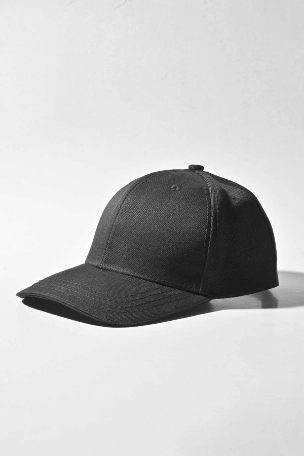 Elo Men's Solid Design Basic P-Cap Black