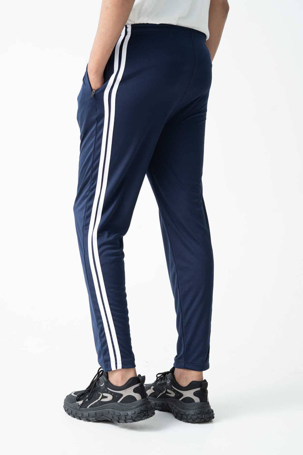 Elo Men's Striped Activewear Trousers Black