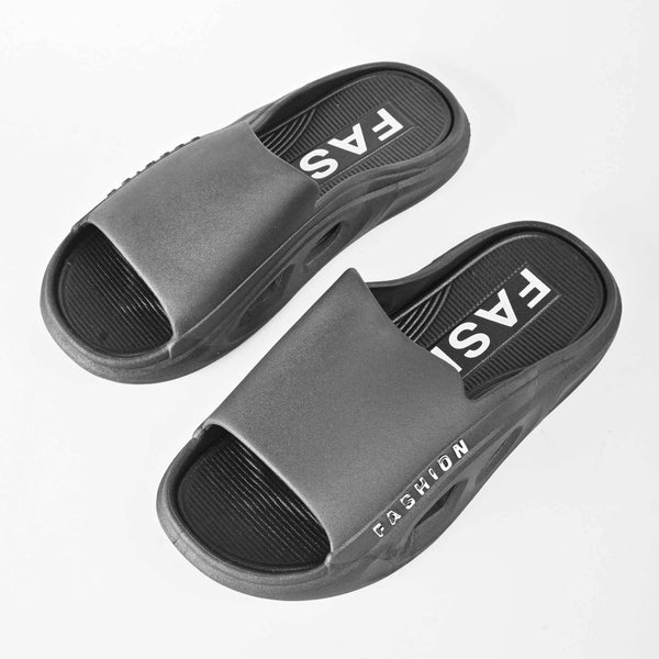 elo Men's Summer Hot Leisure Trendy Slippers Black