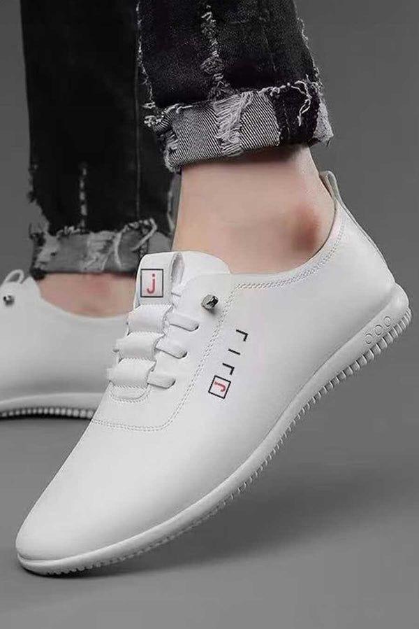 Elo Men's Synthetic Leather Casual Shoes Black