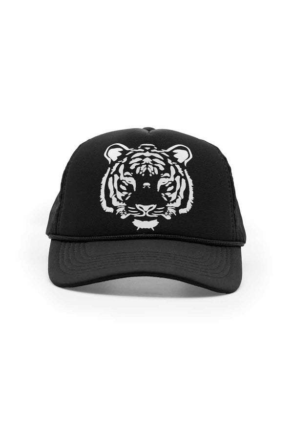 Elo Men's Tiger Foam-Backed P-Cap Black