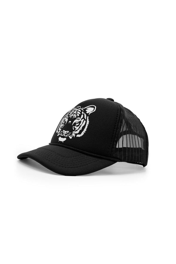 Elo Men's Tiger Foam-Backed P-Cap Black