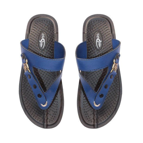 elo Men's Top Step ART 2205 Trendzz Slippers Blue