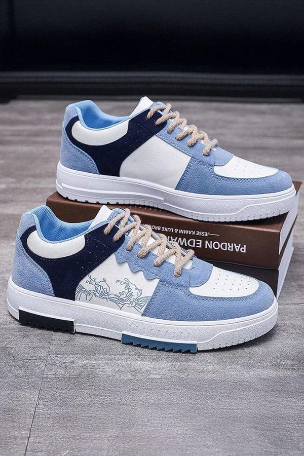 Elo Men's Trendy & Versatile Premium Sneakers Sky