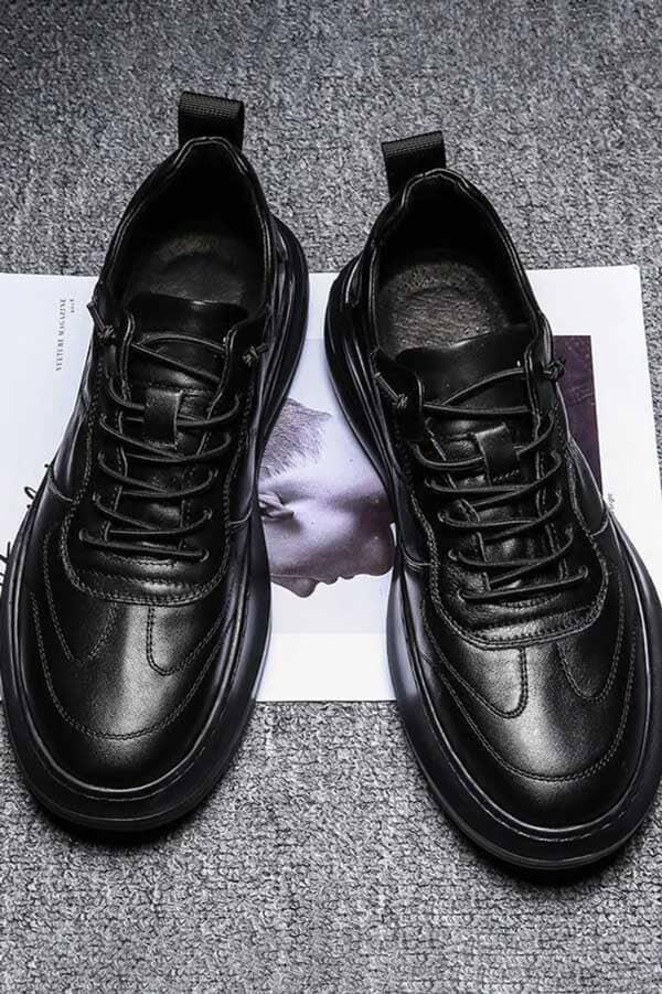 Elo Men's Urban Edge Premium Sneakers Black