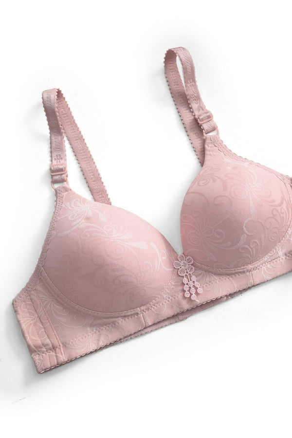 Elo Mengshangi Women's Push Up Padded Bra Black