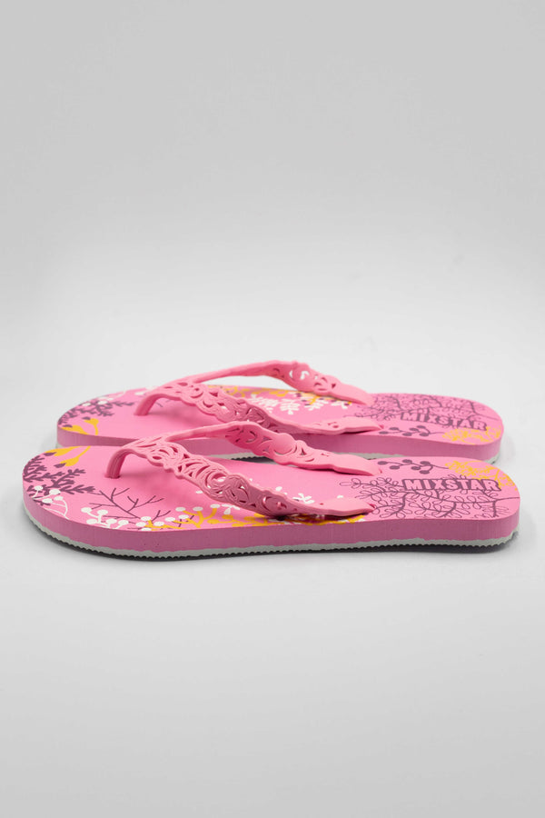 elo Mix Star Women's Flip Flop Slippers Pink