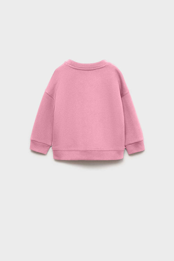 Elo MNG Girl's Cutest Printed Sweatshirt Grey