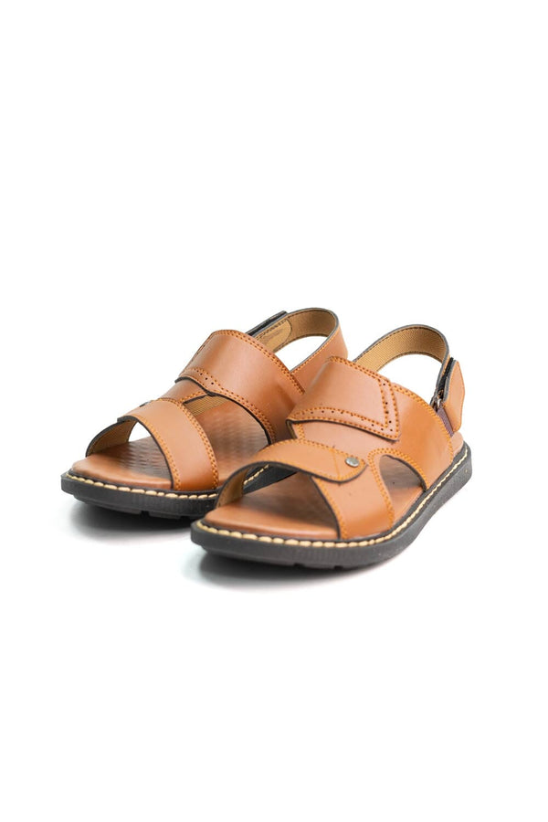 elo MR Men's Aarhus Soft Sole Sandals Brown