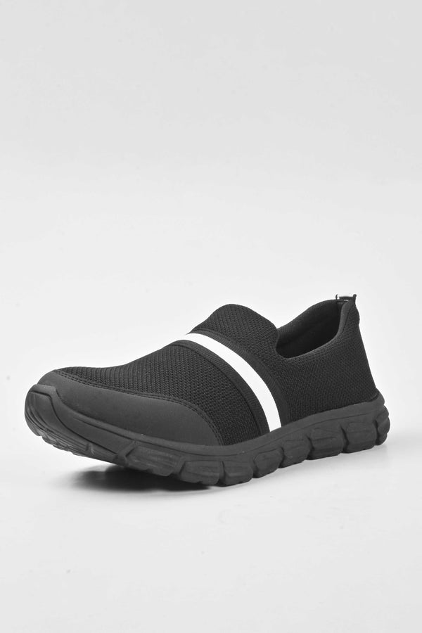 Elo MR Men's Athletic Works Slip On Joggers Black