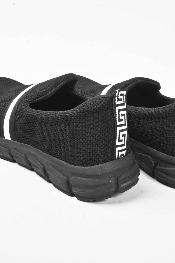 Elo MR Men's Athletic Works Slip On Joggers Black