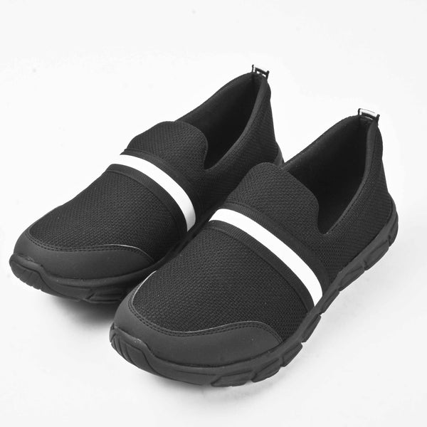 elo MR Men's Athletic Works Slip On Joggers Black