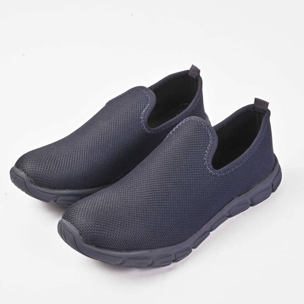 elo MR Men's Fleur Slip On Jogger Shoes Blue