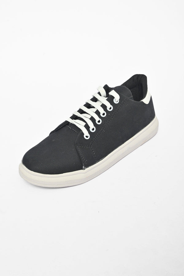 Elo MR Men's Lace-up Classic Sneaker Shoes Black
