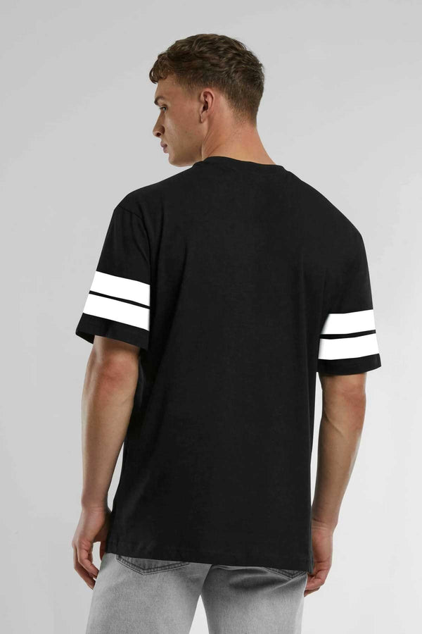 Elo NB Men's Sleeve Striped Tee Shirt Black
