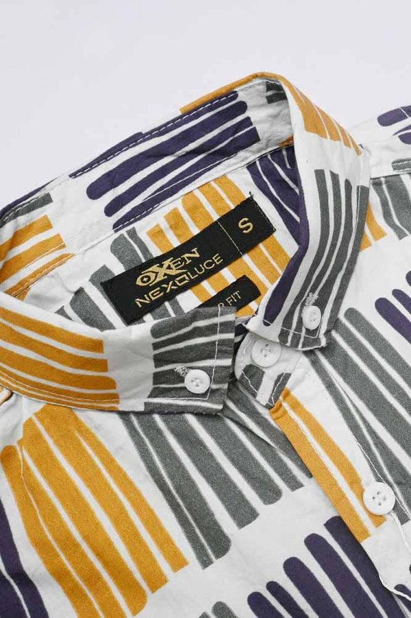Elo Nexoluce Men's Chester Tailor Fit Casual Shirt