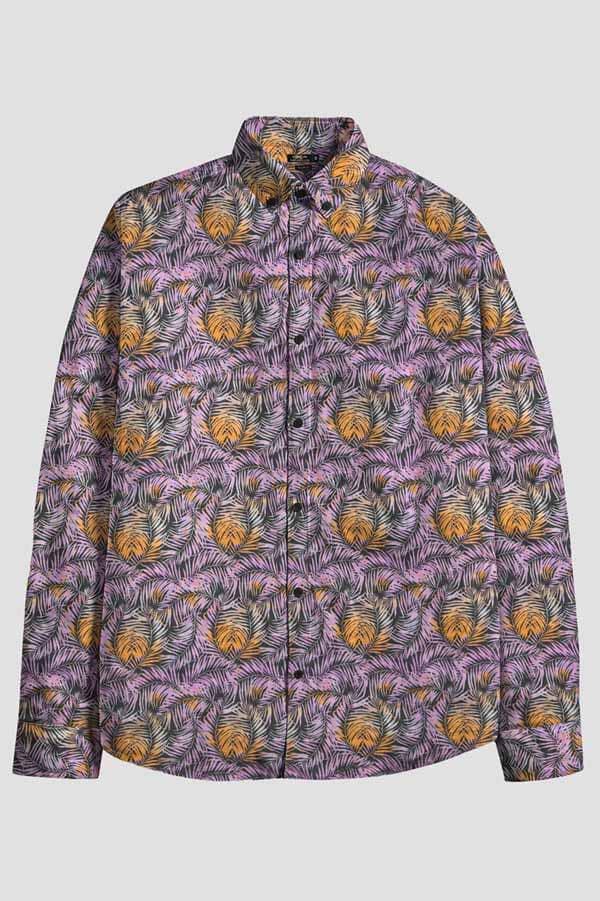 elo Nexoluce Men's Magadan Tailor Fit Casual Shirt