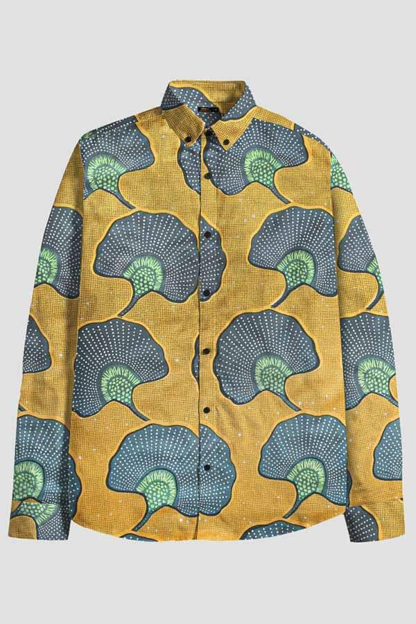 elo Nexoluce Men's Poznań Slim Fit Casual Shirt