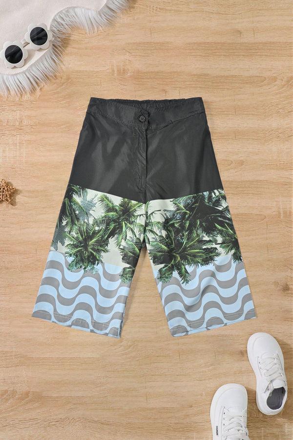 Elo Noco Boy's Palm Tree Printed Shorts
