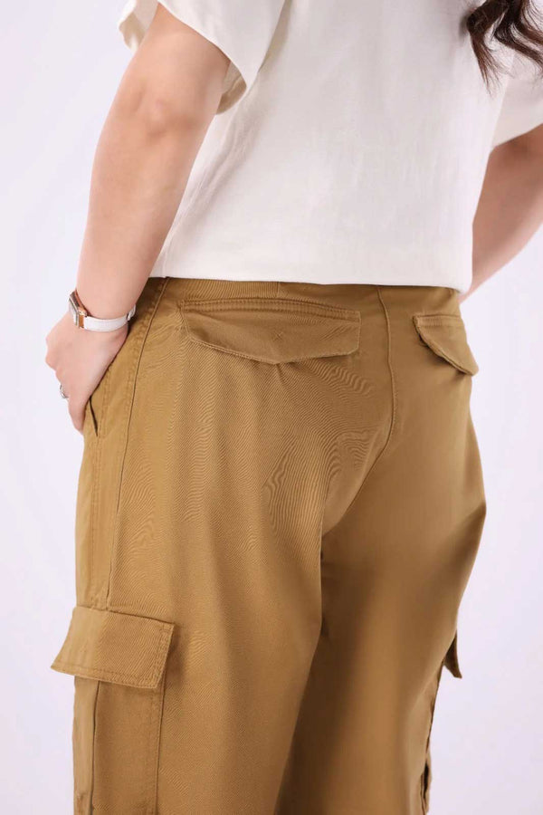 Elo NXT Women's Straight Leg Cargo Trousers Black