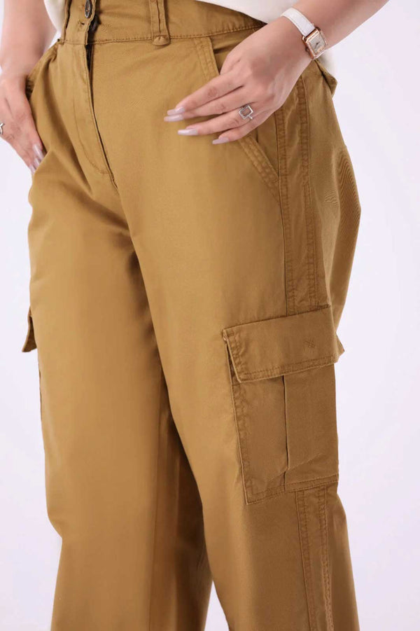 Elo NXT Women's Straight Leg Cargo Trousers Black