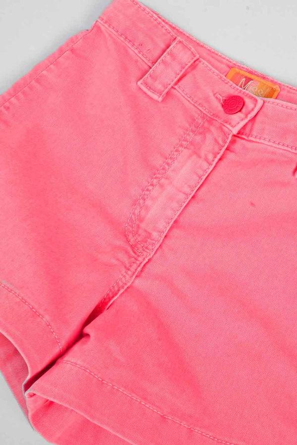 Elo Original Marines Girl's Denim Shorts Peach
