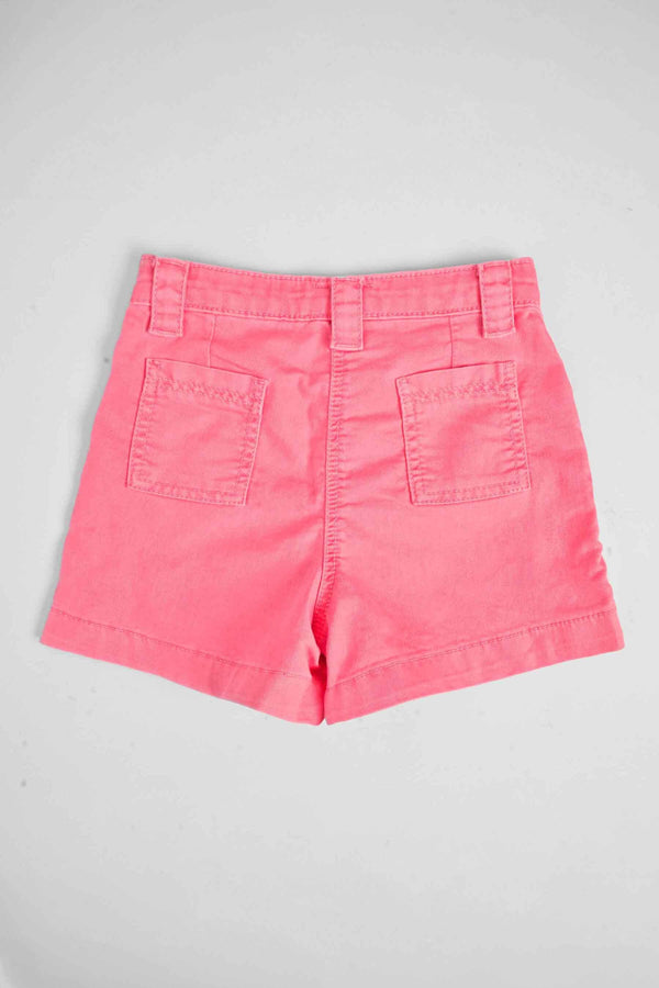 Elo Original Marines Girl's Denim Shorts Peach
