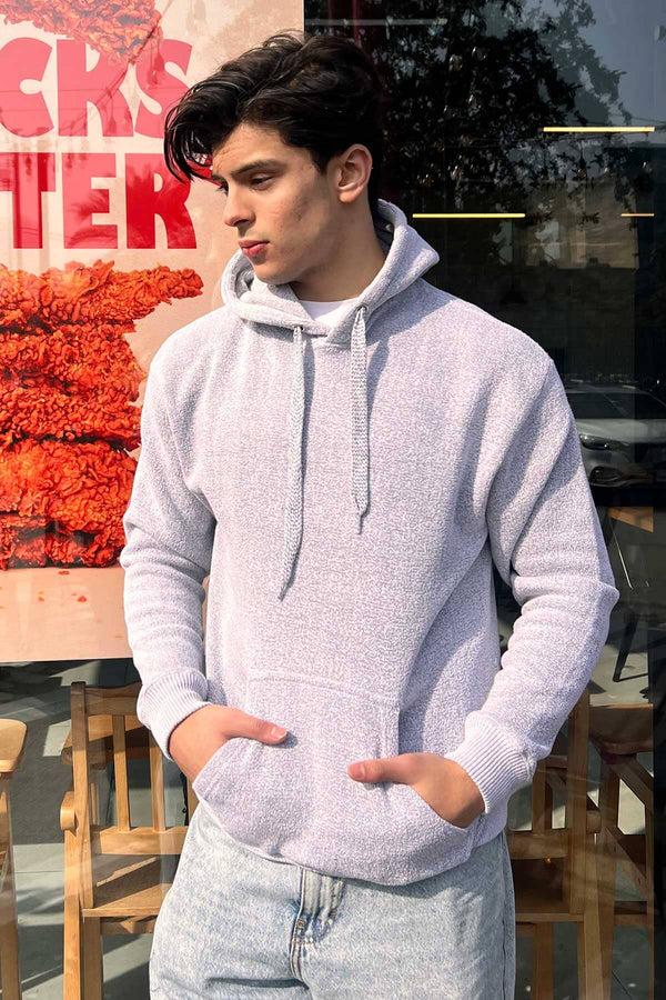 Elo P&C Men's Fleece Pullover Hoodie Grey
