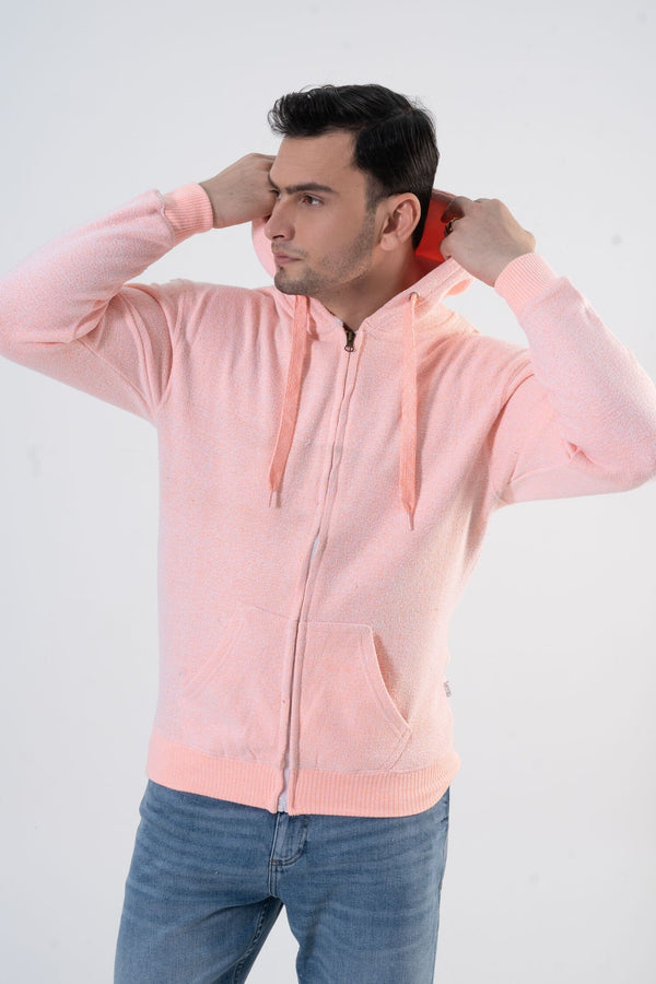 Elo P&C Men's Fleece Zipper Hoodie Grey Melange