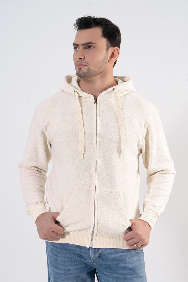 Elo P&C Men's Fleece Zipper Hoodie Grey Melange