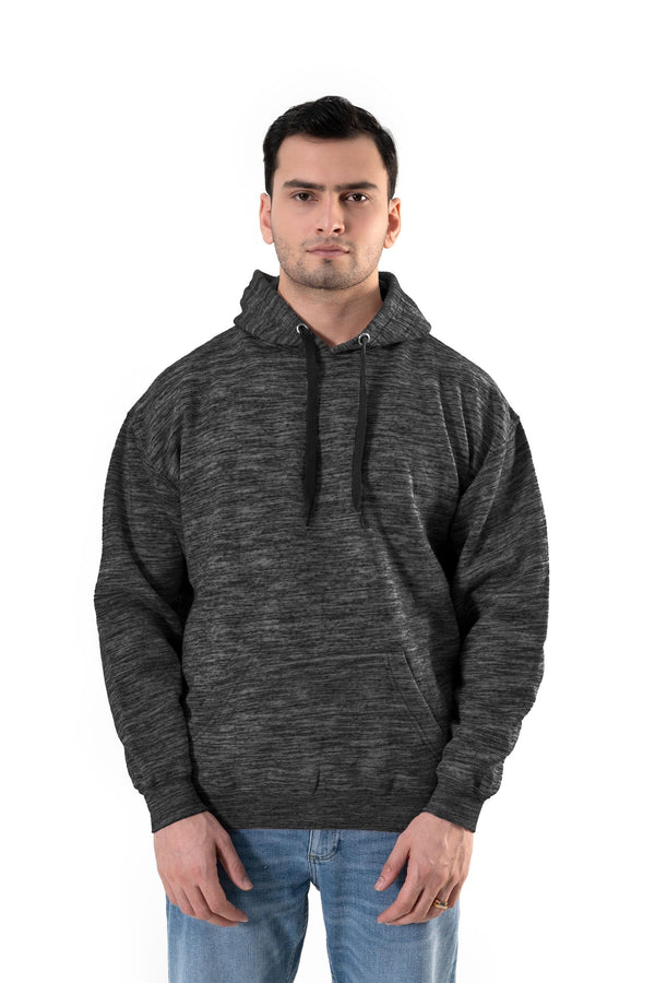 Elo P&C Men's Textured Fleece Pullover Hoodie Grey