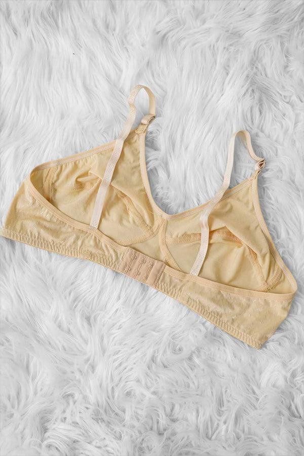 Elo P Gold Women's Textured Bra Skin