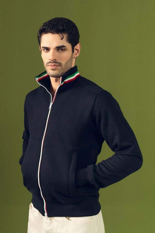 Elo Payper Men's Classic Tipped Collar Jacket Lime