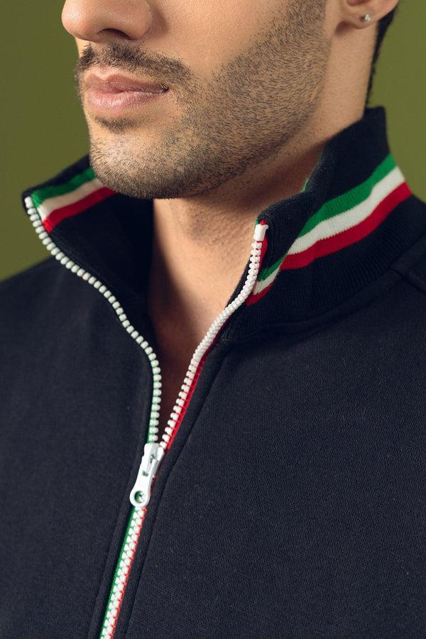 Elo Payper Men's Classic Tipped Collar Jacket Lime