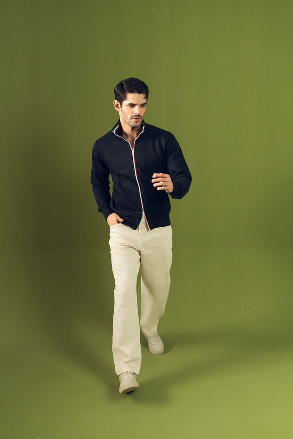 Elo Payper Men's Classic Tipped Collar Jacket Lime