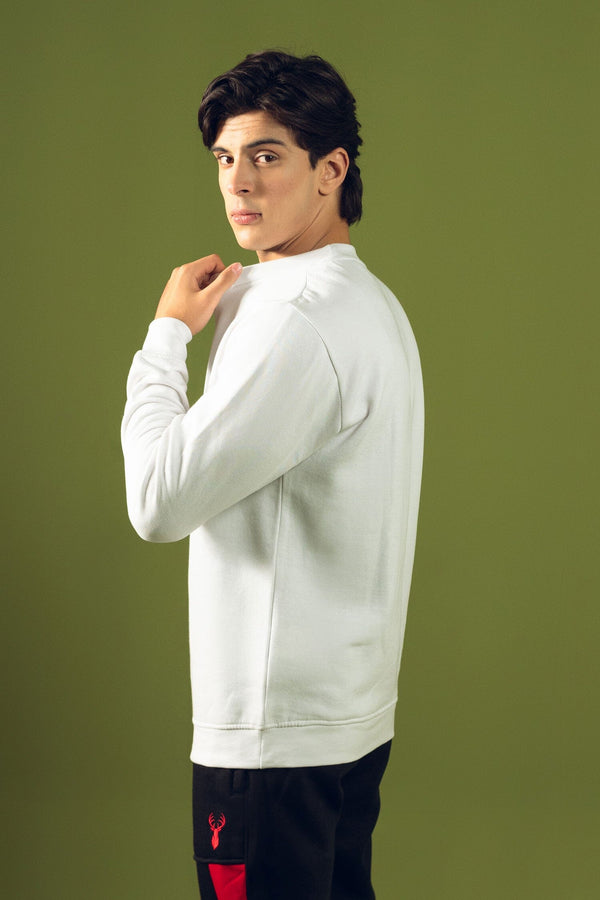 Elo Payper Men's Crew Neck Fleece Sweatshirt Navy