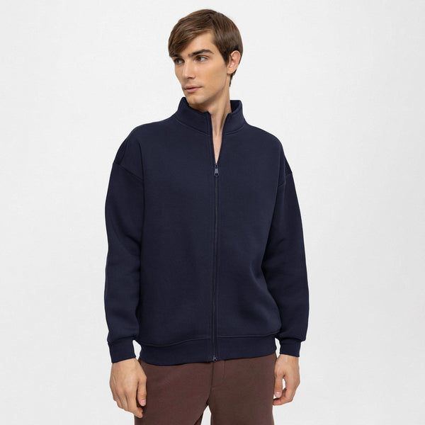 elo Payper Men's Fleece Houston Zipper Jacket Navy