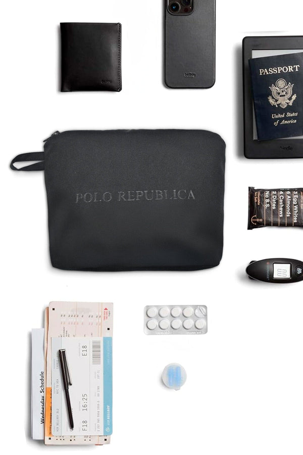 elo Polo Republica Cordura Travel Pouch Black