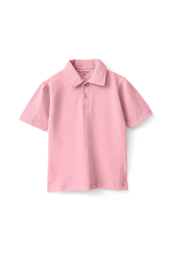 elo Polo Republica Girl's Polo Shirt Pink