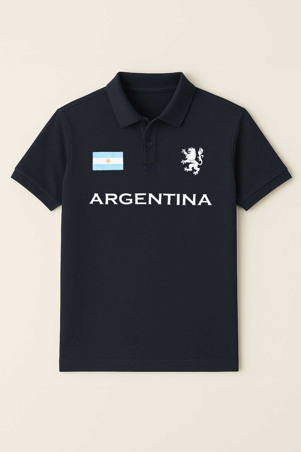 Elo Polo Republica Men's Argentina Polo Shirt Navy