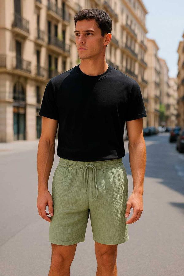 elo Polo Republica Men's Premium Shorts Mint