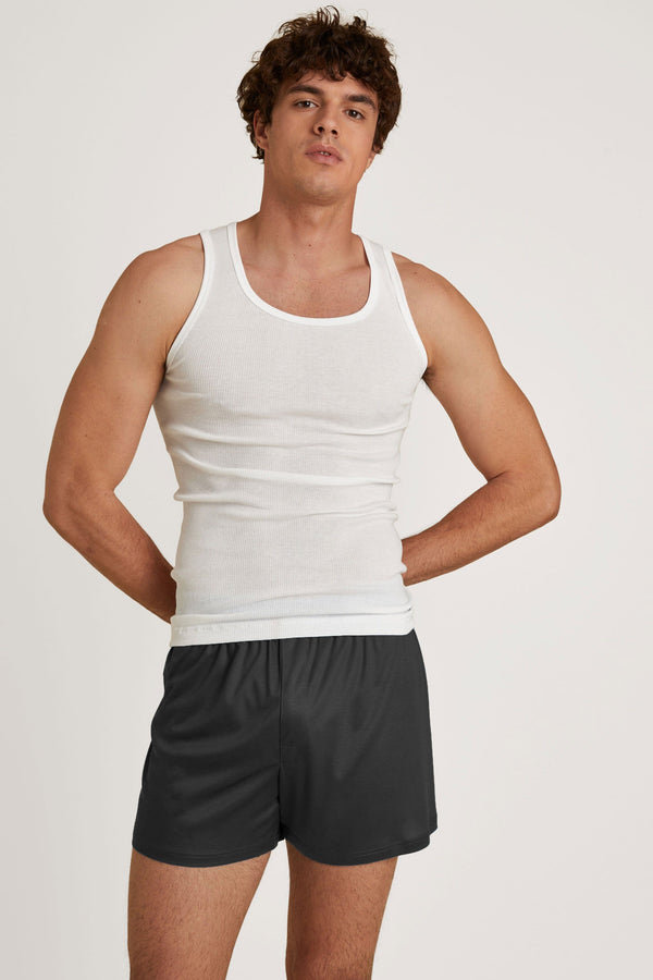 Elo Polo Republica Men's Solid Boxer Shorts White