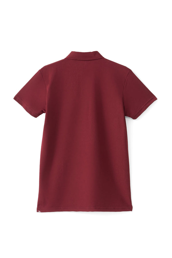 Elo Polo Republica Men's Zipper Polo Shirt Maroon