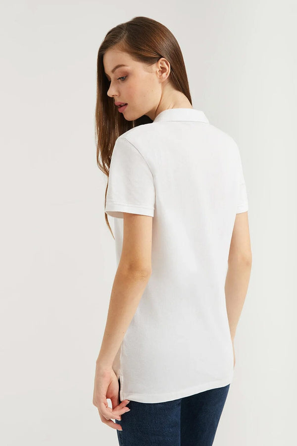 Elo Polo Republica Women's Pique Polo Shirt Black