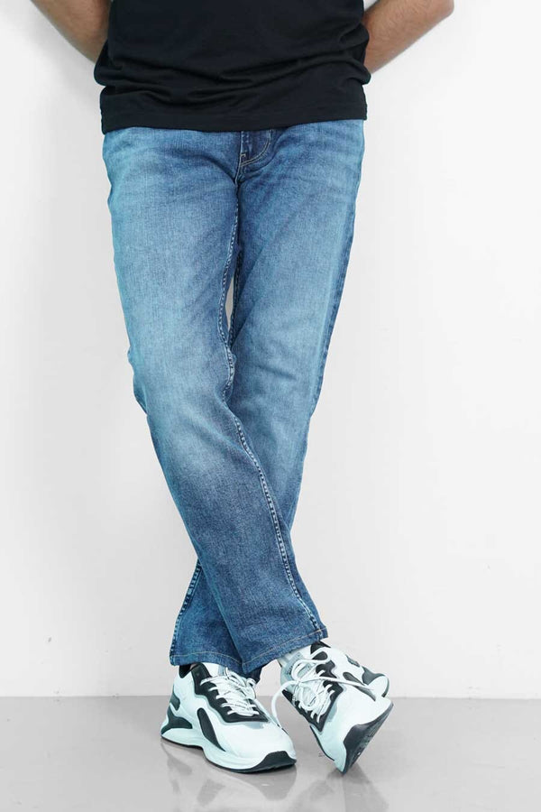 Elo PR Men's Regular Fit Denim Blue