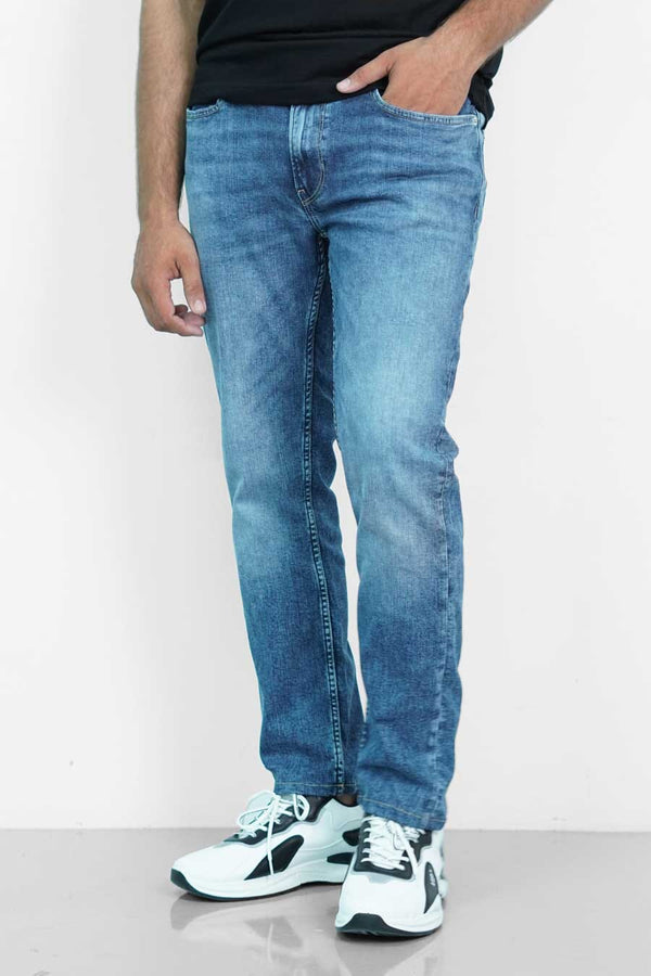 Elo PR Men's Regular Fit Denim Blue