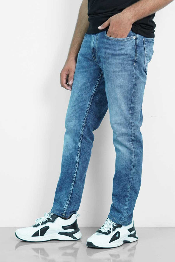 Elo PR Men's Regular Fit Denim Blue