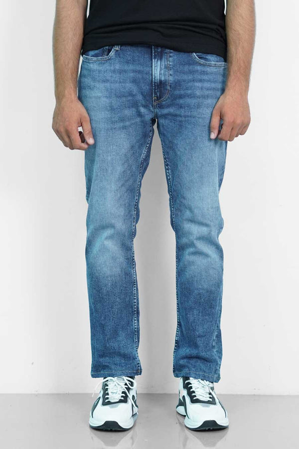 elo PR Men's Regular Fit Denim Blue