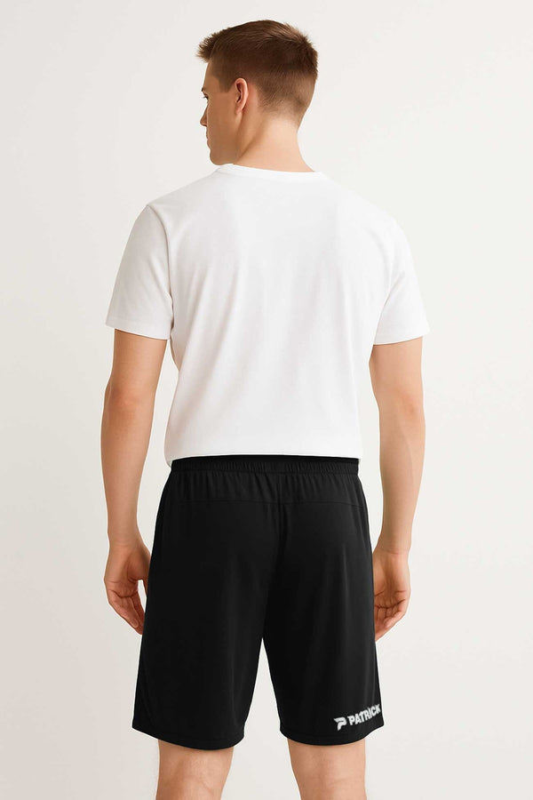 Elo PTK Men's Logo Printed Activewear Shorts Black